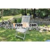 London position armchair white wash