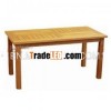 TEAK GARDEN FURNITURE OF RECTANGULAR FRANCOISE TABLE