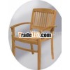 Stacking chair - Teak garden furniture and teak outdoor furniture