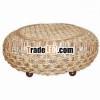 rattan coffee table