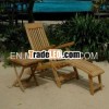 TEAK OUTDOOR FURNITURE OF STEAMER DELUXE,  MINI SQUARE FOLDING TABLE