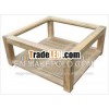 Home Decorative Modern Squre Solid Teak Wood Coffee Table