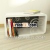 pattern cube bookshelf