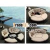 poly rattan sofa bed set