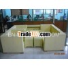 Modern stunning closely set of PE rattan sofas