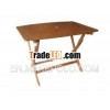 Aarhus wooden rectangular dining table