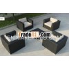 Rattan set of U-typed sofas & square table-a regconition of most comfortability and peak quality
