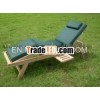 Teak garden Furniture Lounger and Cushion