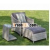 POLY RATTAN RELAX CHAIR SET
