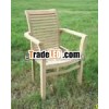 SCROL BACK ARM CHAIR
