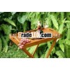 Teak Bandungan Standing Tray in foldable legs