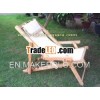 Beach Chair - Deck Chair - Teak Outdoor Furniture