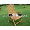 Teak Garden and Outdoor Furniture: Standard Reclining Chair