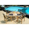 Teak Batyline Stacking Chair by PT. President Furniture