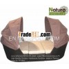 Outdoor Furniture Sofa Bed with Sun Roof