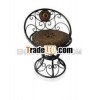 Wooden Chair Rouunded Back