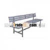 aluminum park bench