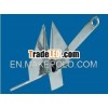 stainless steel marine fluke anchor