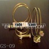 China iron alloy Wire double hose clamp with grip Colored-plating