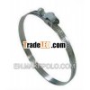 Quick release hose clamp,  performed band