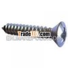 slotted raised countersunk head tapping screws