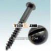 square socket drive round head wood screws