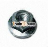 NE-249 Carbon steel hexagon flange nut