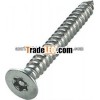 A2 SS 6-Lobe Raised Countersunk Head Wood Screw