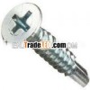 countersunk head philips drive self drilling screw