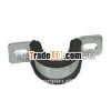 "U" type pipe clamp with different band profile