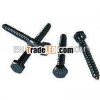Stainless steel hexagon head wood screw