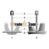 JIS STOCKLESS ANCHORS