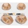 Brass hex nuts