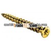 Mushroom Head Dark Brown Nylon Anchor With Copper Plated A2 Countersunk Head nail Screw