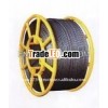 Ungalvanized flexible steel wire rope for construction