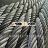 non-rotating steel wire rope with many layers