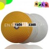 with fine mirror effect for metal surface polishing treated buffing wheel.
