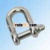 Stainless steel Dee shackle