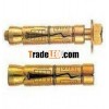 Expanding shells with threaded pin