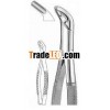 Tooth extraction forceps for upper molars