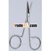 Supper Edge Iris Scissor Curved 11.5cm