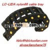 LX35 series engieering nylon66 cable chains by liancheng factory