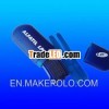Plastic tongue spatula