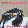 LX80 series bridge type nylon66 cable chains with brackets