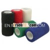 Non-woven elastic cohesive bandage
