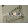 Porcelain plate displaying wire rack