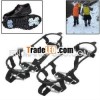 Outdoor 15 Teeth Ice Climbing / Mountaineering Shoes Crampons