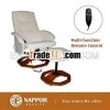 UK stock BN Faux Leather Recliner Swivel Massage Chair&Footstool