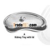 Kidney Tray With Lid (Knobbed)