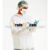 Medical PP Non Woven Visitor Coat